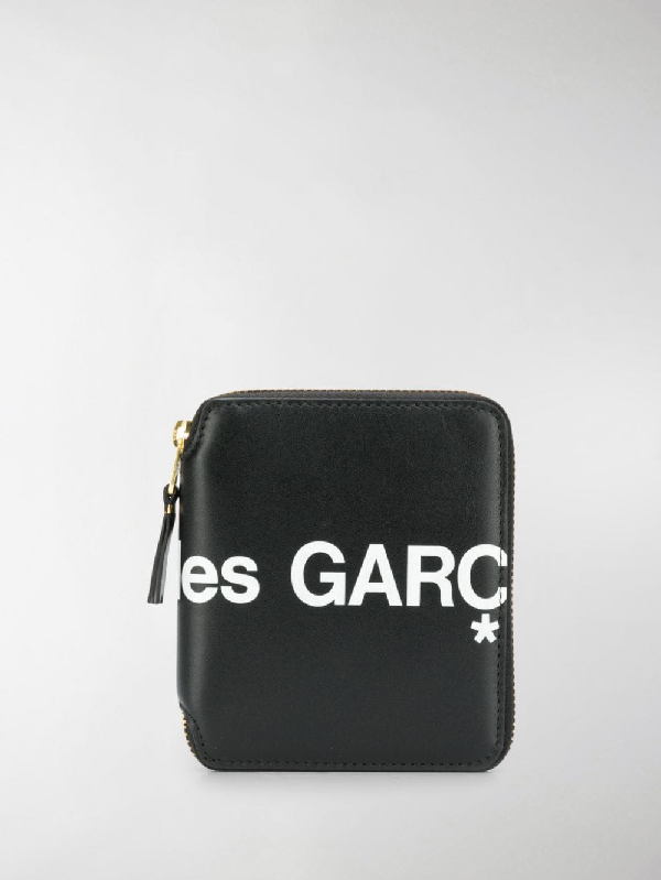 comme des garçons huge logo wallet