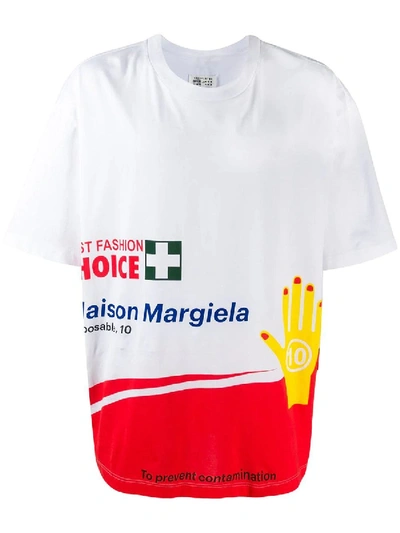 Shop Maison Margiela Fashion Choice T-shirt