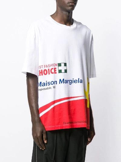 Shop Maison Margiela Fashion Choice T-shirt