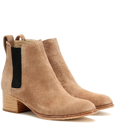 Shop Rag & Bone Walker Suede Ankle Boots In Brown