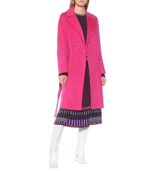 kenzo pink coat