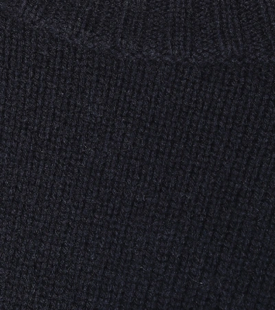 Shop Max Mara Modena Wool And Cashmere Sweater In Blue