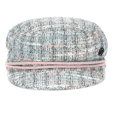 Shop Maison Michel New Abby Hat In Multicoloured