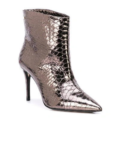 Shop Alevì Alexis Metallic Ankle Boots