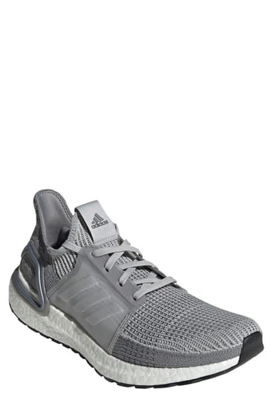 Shop Adidas Originals Ultraboost 19 Running Shoe In Grey/ Grey