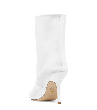 Shop Stuart Weitzman Ebb In White Leather