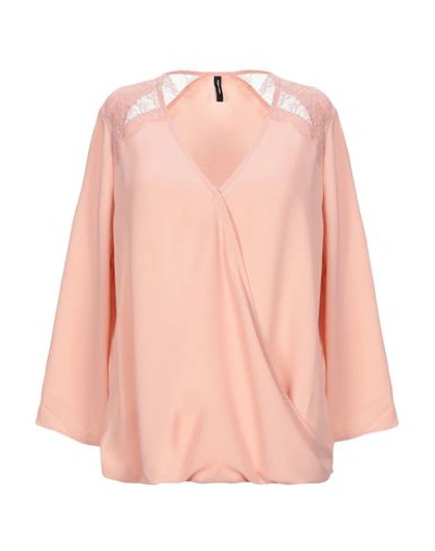 Shop Vero Moda Blouses In Pink