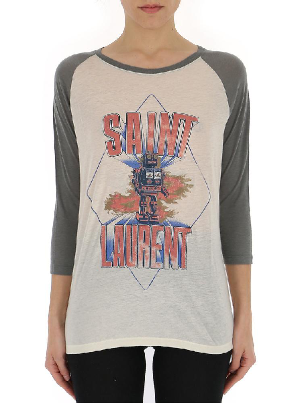 saint laurent graphic tee