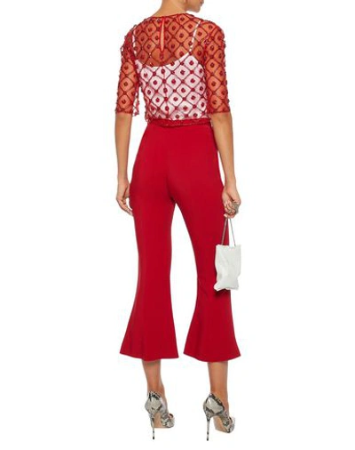 Shop Jenny Packham Blouses In Red