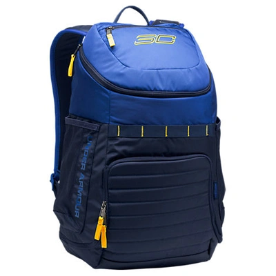 Under Armour Sc30 Undeniable Backpack In Blue Polyester | ModeSens