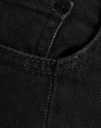 Shop Maje Denim Pants In Black