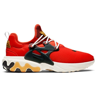Shop Nike Men's React Presto Running Shoes In Red