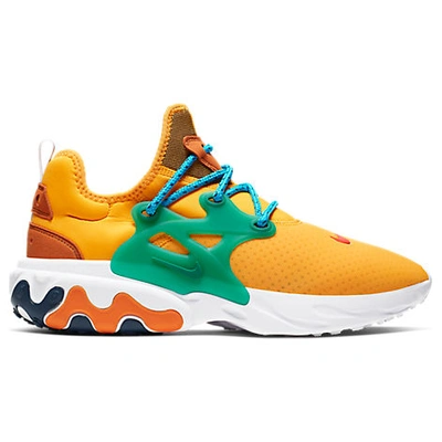 Shop Nike Men's React Presto Running Shoes In Orange