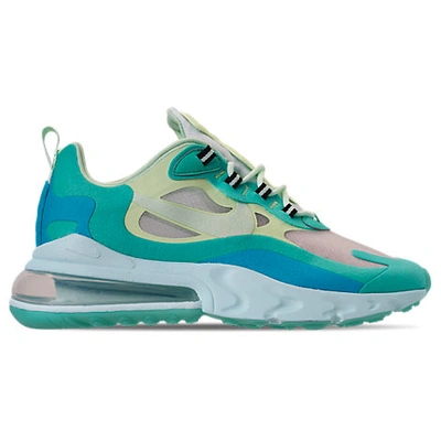 Shop Nike Men's Air Max 270 React Casual Shoes In Blue