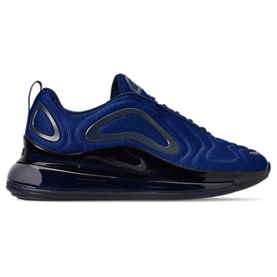 Shop Nike Men's Air Max 720 Running Shoes In Blue