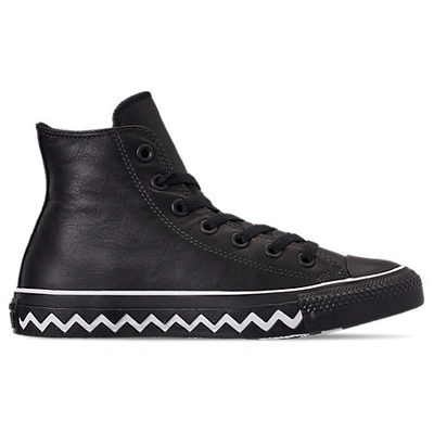 Shop Converse Women's Chuck Taylor All Star Mission V High Top Casual Shoes In Black