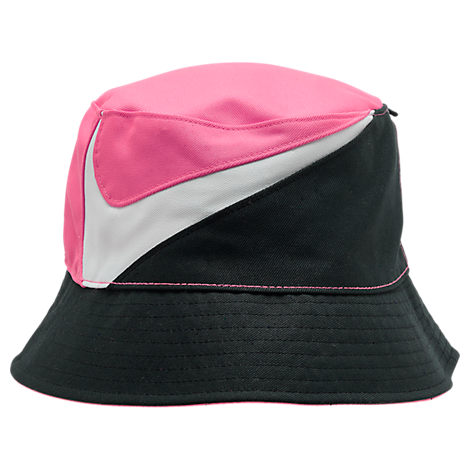 Nike Women's Sportswear Swoosh Bucket Hat In Pink | ModeSens