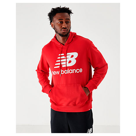 new balance red hoodie