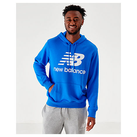 new balance blue hoodie