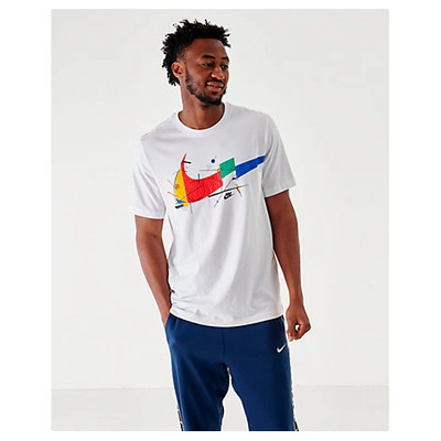 Shop Nike Men's Sportswear Game Changer T-shirt In White