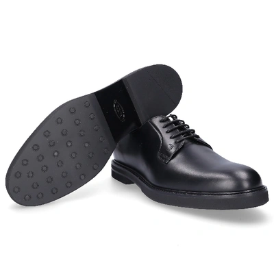 Shop Tod's Business Shoes Derby Derby Ligth  Calfskin Logo Black