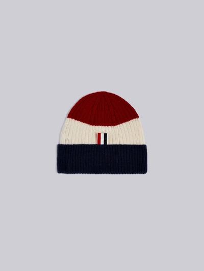 Shop Thom Browne 4-bar Fun Mix Hat In Blue