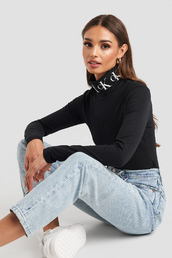 calvin klein roll neck