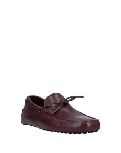 Tod's Loafers In Red