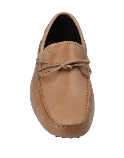 Tod's Loafers In Beige