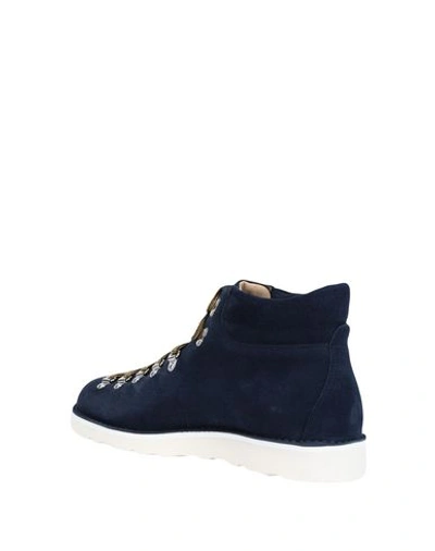 Shop Fracap Ankle Boots In Dark Blue