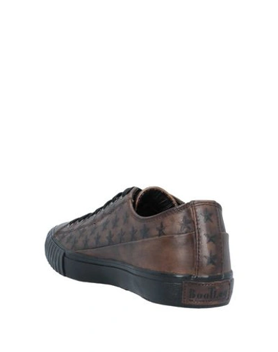 Shop John Varvatos Sneakers In Dark Brown