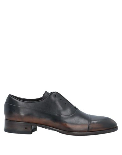 Shop John Varvatos Laced Shoes In Black