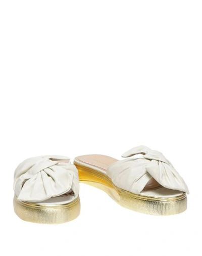 Shop Charlotte Olympia Sandals In White