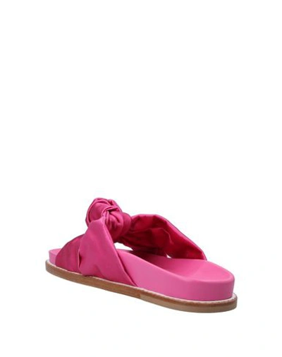 Shop Etro Sandals In Fuchsia