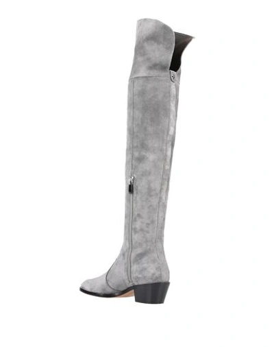 Shop Gina Boots In Grey