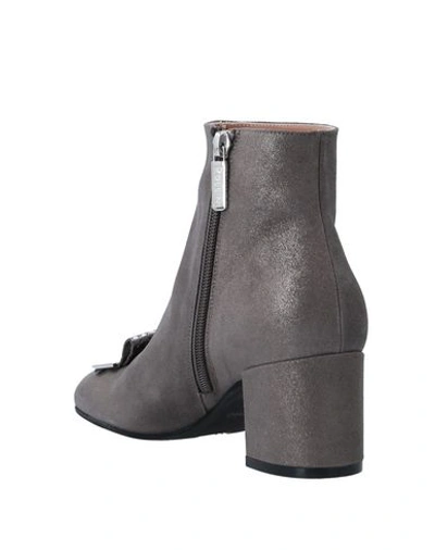 Shop Pollini Ankle Boot In Grey