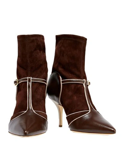 Shop Malone Souliers Ankle Boot In Cocoa