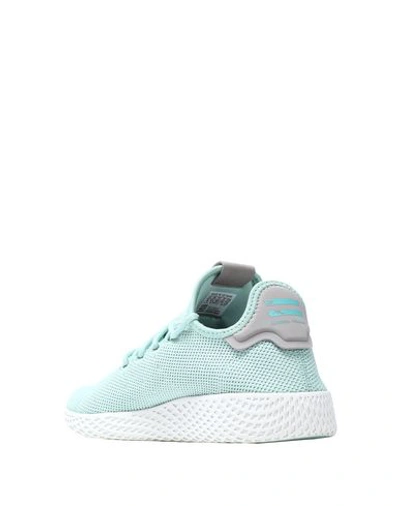 Shop Adidas Originals By Pharrell Williams Sneakers In Light Green