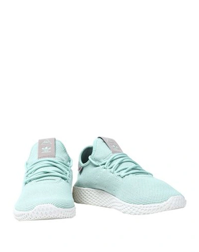 Shop Adidas Originals By Pharrell Williams Sneakers In Light Green