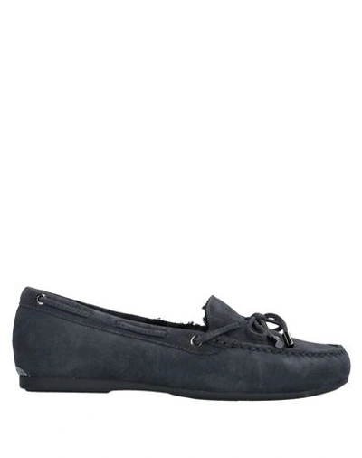 Shop Michael Michael Kors Loafers In Grey