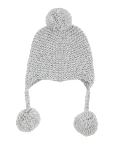Shop Inverni Hat In Light Grey