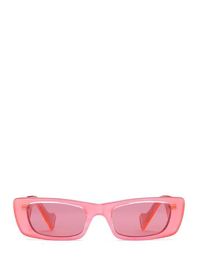 Gucci Rectangular Frame Sunglasses In 003