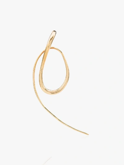 Shop Charlotte Chesnais 18k Gold Vermeil Needle Earring