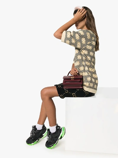 Shop Gucci Gg Stripe Jacquard Jumper In Multicolour