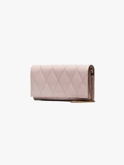 Shop Givenchy Pink Quilted Leather Shoulder Bag