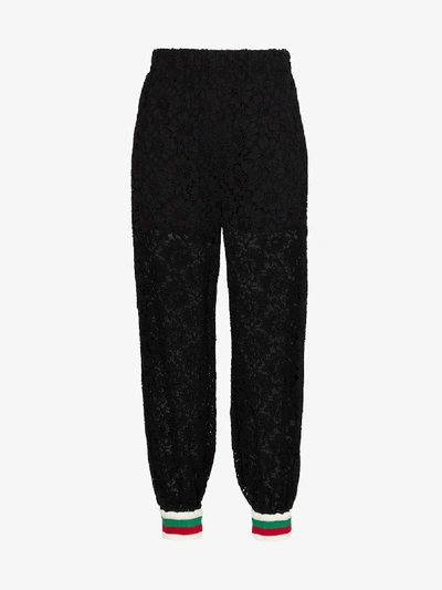 gucci lace pants