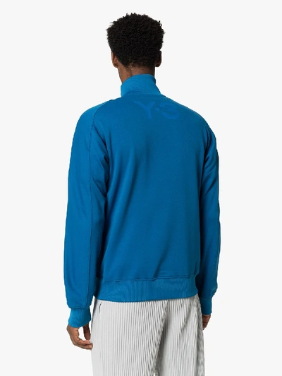 Shop Y-3 Classic Track Jacket In Blue