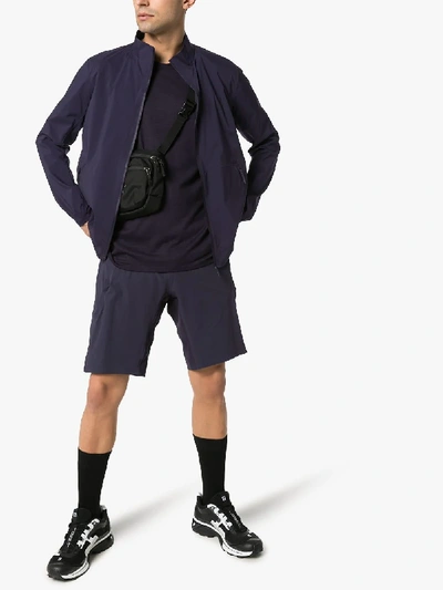 Shop Arc'teryx Veilance Demlo Lightweight Jacket In Purple