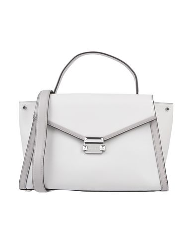 michael kors light grey handbag