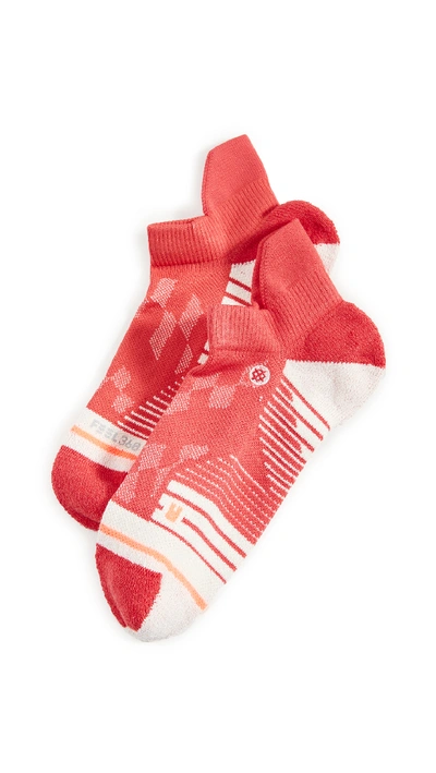 Shop Stance Spaceflyer Tab Socks In Red